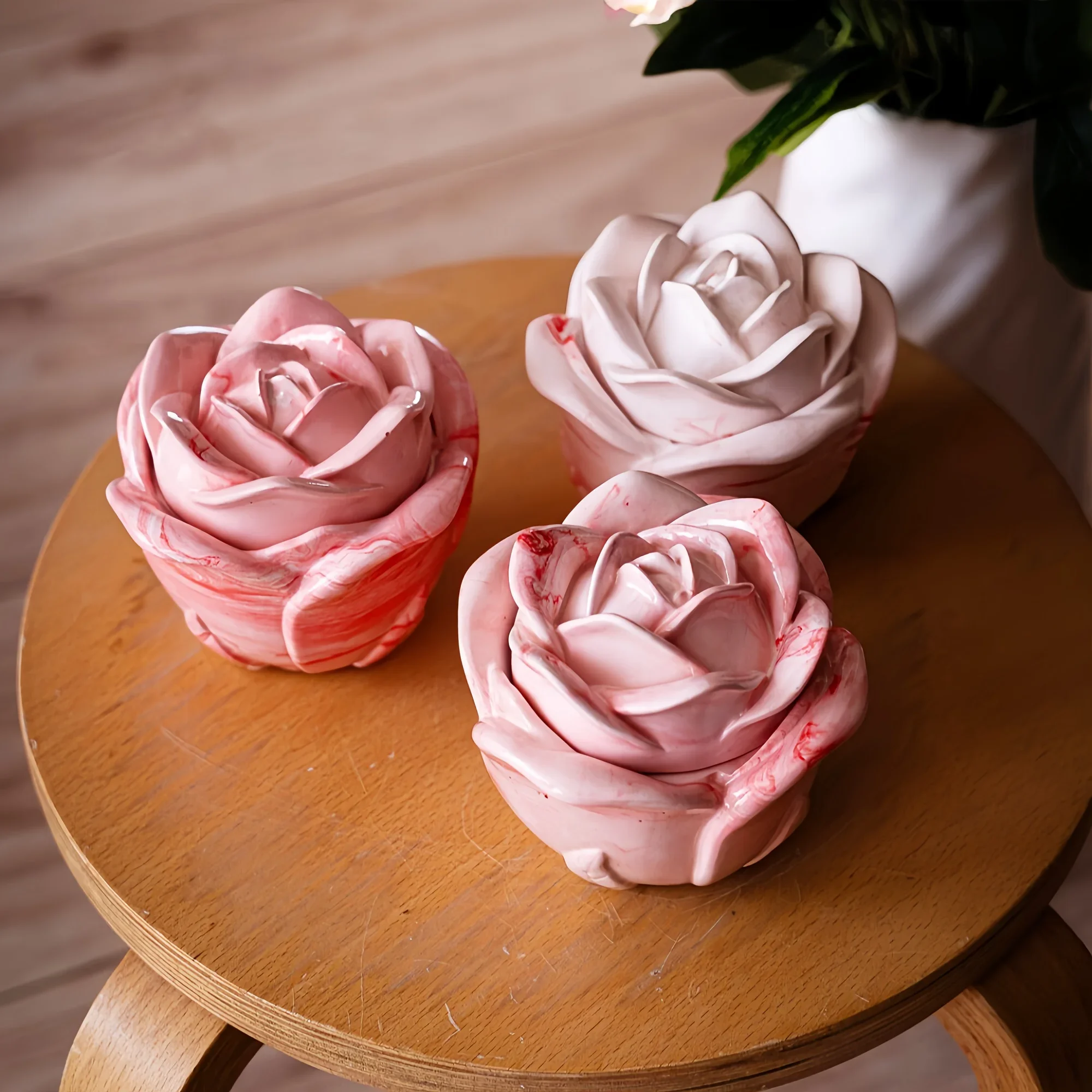 Silicone Epoxy Resin Molds Set - مجموعة مكونة من قطعتين من قوالب