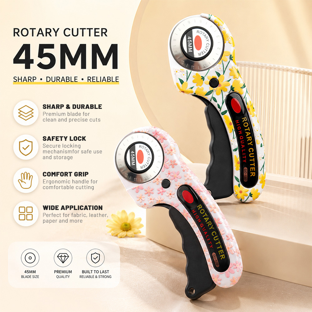 Rotary Cutter For Fabric 45Mm - قاطع دوار 45 مم لقص الورق