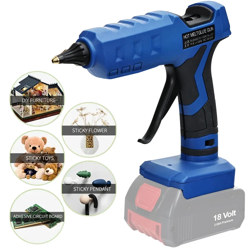 Hot Melt Glue Gun Cordless - مسدس غراء حراري لاسلكي لبطارية بوش
