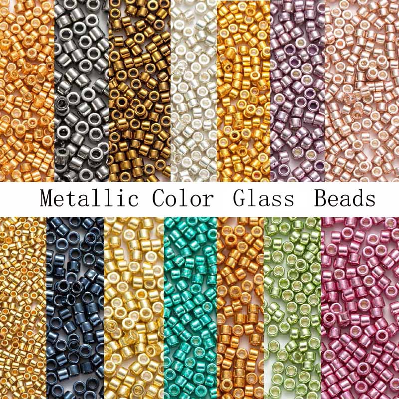 Glass Seed Beads 2Mm Jewelry Making - MKU الزجاج الخرز 1200 قطعة الألوان