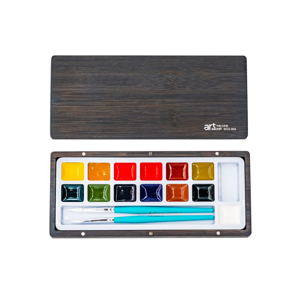 ArtSecret 13 مجموعة لوحة ألوان - مراجعة Watercolor Paint Set Solid Pigment وسعره