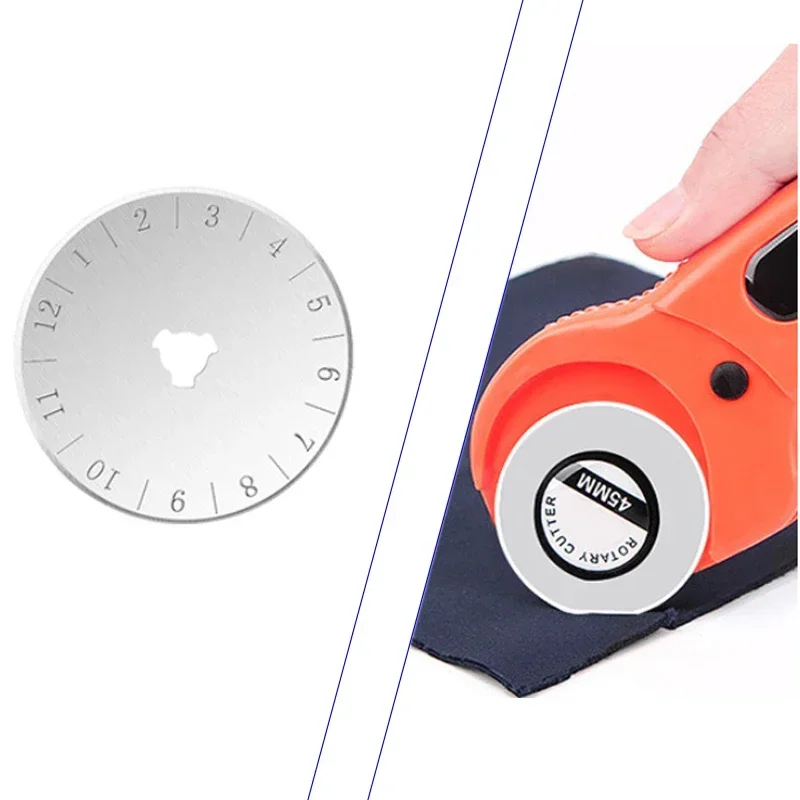 45 مللي متر الأسطوانة عجلة سكي - مراجعة Rotary Cutter For Fabric 45Mm وسعره