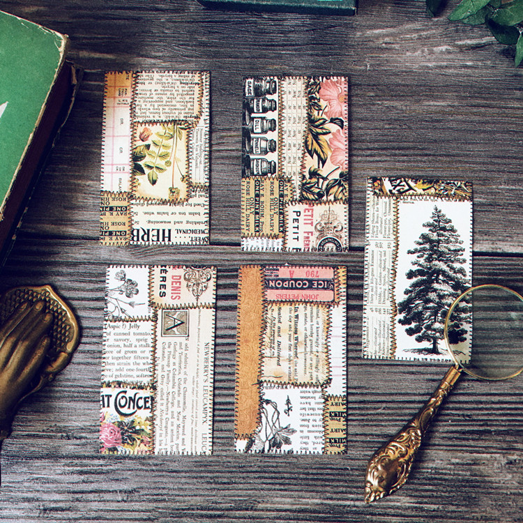 10 قطع من ورق الكرافت بنمط خيا - مراجعة Vintage Junk Journal Scrapbooking Paper وسعره