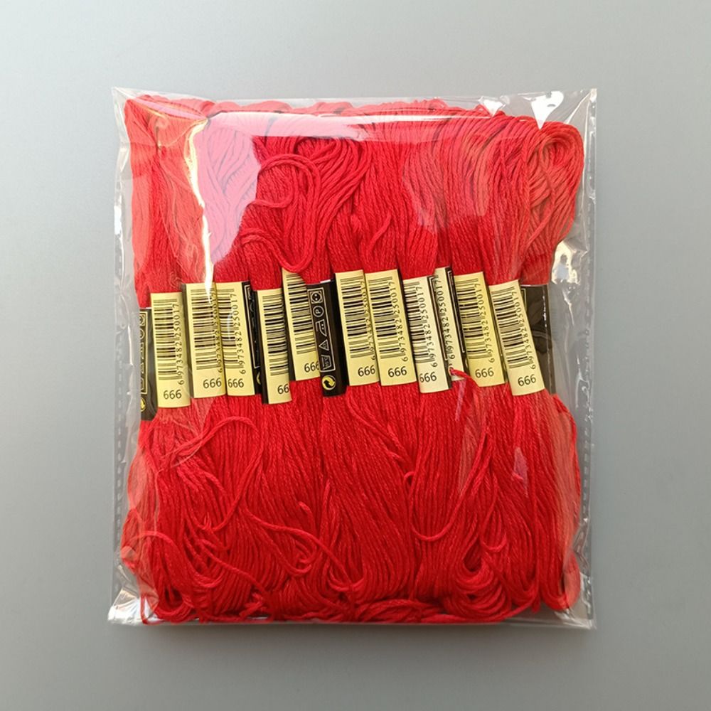 خيوط تطريز قطنية متقاطعة ، أسل - مراجعة Cotton Embroidery Thread Skeins وسعره