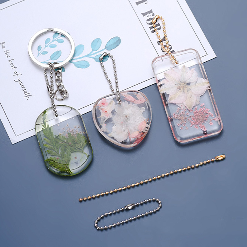 1/6/10 قطعة Keychain بها بنفسك - مراجعة Silicone Epoxy Resin Molds Set وسعره