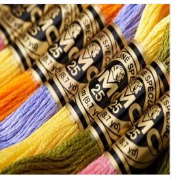 خيوط تطريز فرنسية من ون روم -  - مراجعة Cotton Embroidery Thread Skeins وسعره