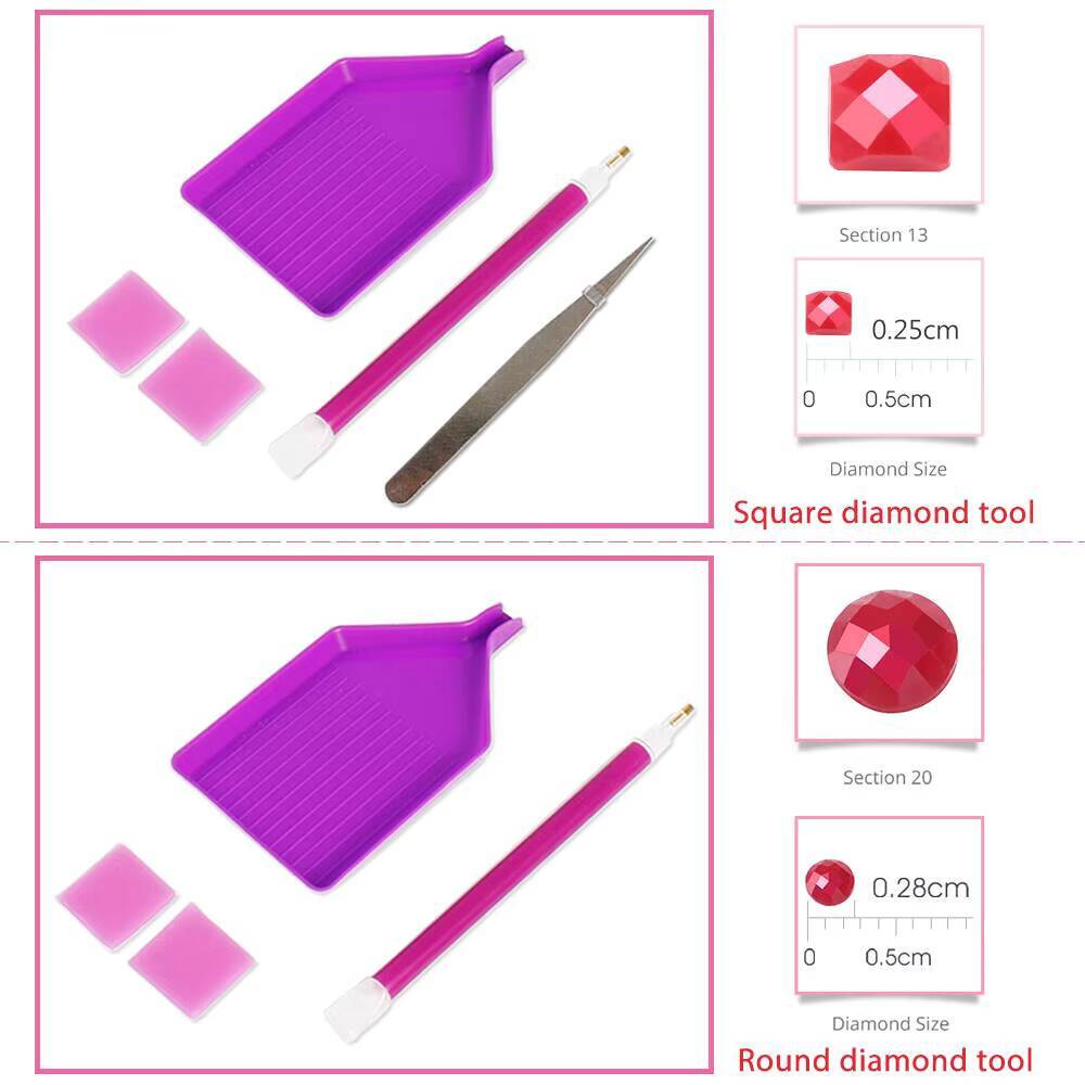 لوحة تطريز ماسية من إيفرشاين ب - مراجعة 5D Diamond Painting Kit Full Drill وسعره
