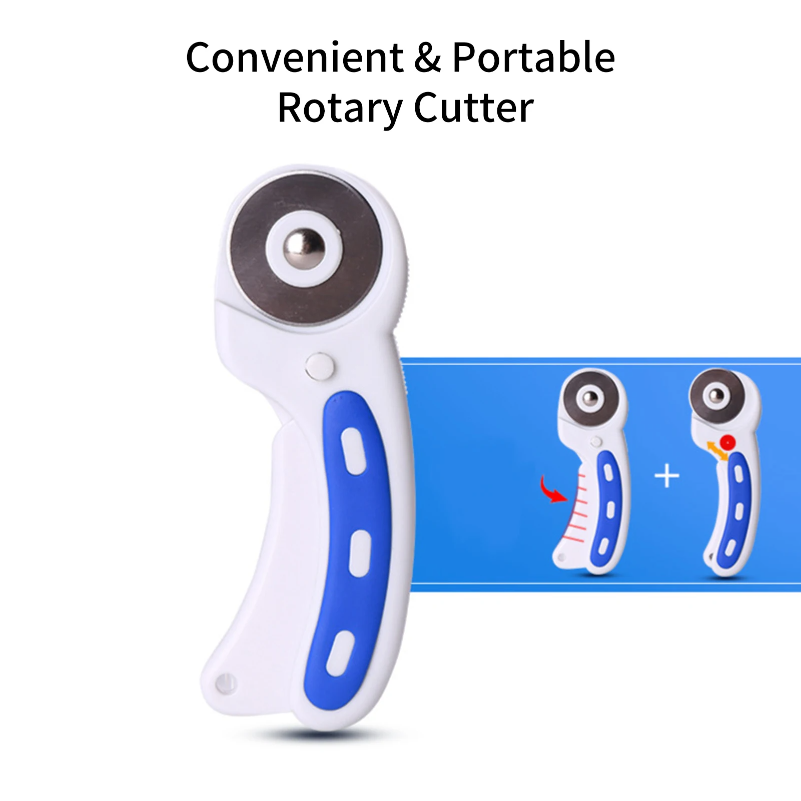 آلة قطع دوارة KW-triO بشفرات 4 - مراجعة Rotary Cutter For Fabric 45Mm وسعره