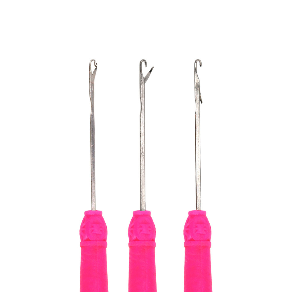 خطافات كروشيه لضفر الشعر بمقبض - مراجعة Wooden Crochet Hooks Ergonomic Handle وسعره