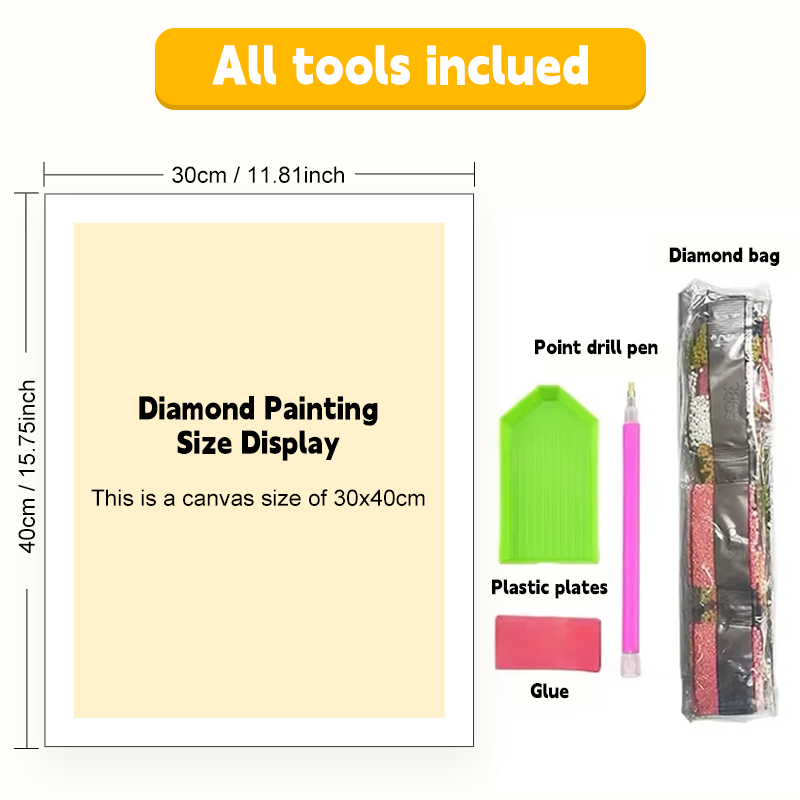 لوحة ماسية ثلاثية الأبعاد (5D) - مراجعة 5D Diamond Painting Kit Full Drill وسعره
